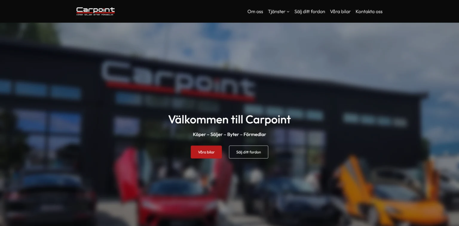 Webbplats för Carpoint