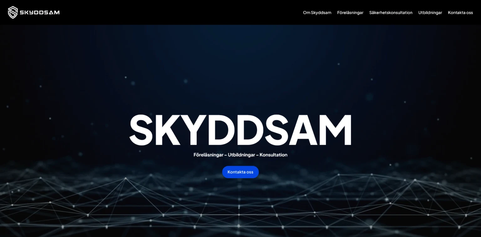 Webbplats för Skyddsam